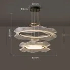 Подвесной светильник FLOWER AIRY Тип A. Размер L Lampatron 8366-22889