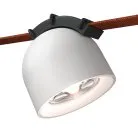 Трековый светильник Белый LED 1*12W 3000K 48V ST Luce ST451.536.12.1 Band