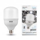 Лампа Gauss 63233 E27 32W 6500K матовая