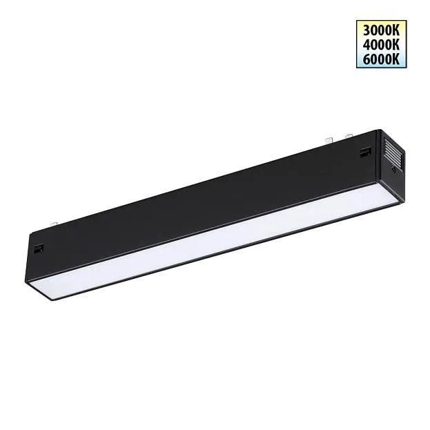 Трековый светильник IP20 LED 3000К-6000К 10W Novotech 359936 VECTOR