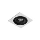 Встраиваемый поворотный светодиодный светильник Ledron MJ1006 SQ White-Black