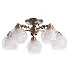 Потолочная люстра Arte Lamp A7695PL-5AB MALINA