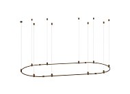 Основание для модульных светильников Donolux DL20225OV1800C B.Bronze Code 1.2