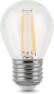 Лампа Gauss 105802211 E27 11W 4100K прозрачная Filament Globe
