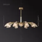 Люстра INGELIV CH 8 ламп Lampatron 6445-17378