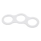 Рамка декоративная к артикулам 357585-357587, 357589, 357909-357910 NOVOTECH 357917 METIS