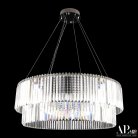 Люстра светодиодная хрустальная APL LED SH09.93.C.Ni.4000 Sicilia