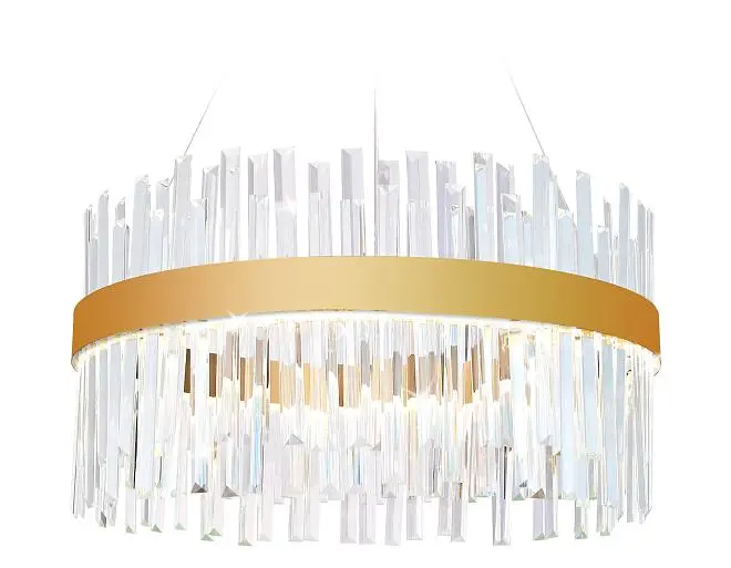 Подвесная светодиодная люстра с хрусталем Ambrella light TR5010 Traditional Подвесная светодиодная люстра с хрусталем Ambrella light TR5010 Traditional