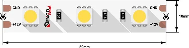 Светодиодная лента DesignLed DSG560-12-W-33 LUX Светодиодная лента DesignLed DSG560-12-W-33 LUX
