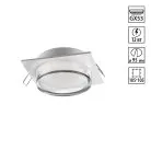 Светильник встраиваемый IP20 GX53 12Вт 220-240V Novotech 371027 GEM