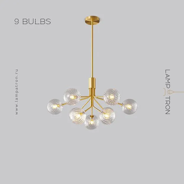 Люстра DANNA LUX 9 плафонов. Цвет латунь Lampatron f-danna-lux-brass-9 8437-23182 Люстра DANNA LUX 9 плафонов. Цвет латунь Lampatron f-danna-lux-brass-9 8437-23182