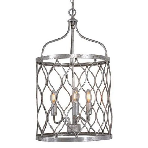 Подвесные светильники Lantern Silver Net M Pendant lamp ImperiumLoft 123504-22 40.2120