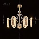 Люстра KEZIA CH 6 ламп Lampatron kezia-ch-6 5542-14333