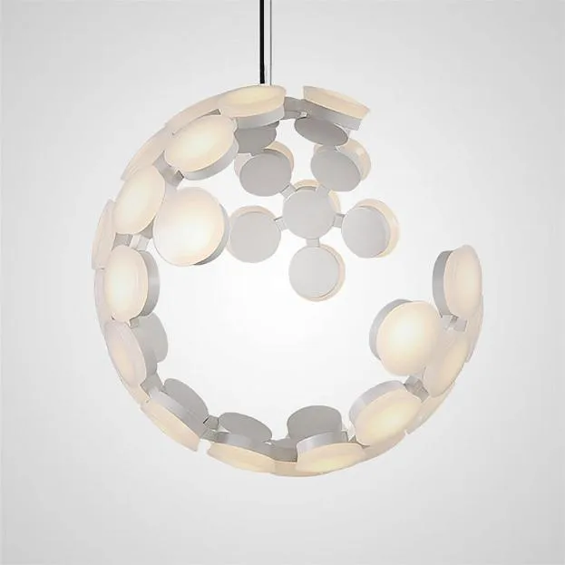 Подвесная люстра LUNA Белый ImperiumLoft 140848-26 LUNA01