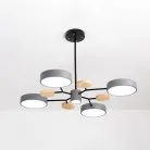 Люстра На Штанге Meade 5 Lamps Grey ImperiumLoft 207857-26