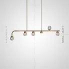 Реечный, рядный светильник KIERSTEN Lampatron 5416-13907