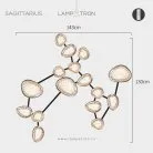 Бра EVIAN ZODIAC Модель Sagittarius (Стрелец) Lampatron 8417-23076