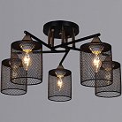 Потолочная люстра Reluce 91360-0.3-05 BK+FG