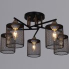 Потолочная люстра Reluce 91360-0.3-05 BK+FG