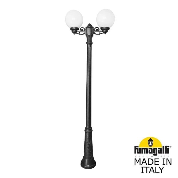 Садово-парковый фонарь FUMAGALLI RICU BISSO/G250 2L G25.157.S20.AYE27 Черный