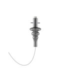 Декоративный стеклянный элемент дымчатый Donolux Glass DL20751 Smoky Brushed black CASCATA