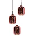 Подвесной светильник Lumina Deco LDP 6811-3 RD R.GD Alacosmo