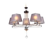 Подвесная люстра с абажуром и хрусталем Ambrella Light TR4616