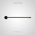 Бра KEMMA WALL LITE Склад. 7 × 60 см тип В. Цвет черный. Теплый свет Lampatron s-kemma-wall-lite-60-b-black-warm 6257-25742