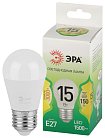 Лампочка светодиодная ЭРА LED P45-15W-830-E27 GL