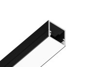 Профиль Ambrella light GP1650BK черный 2000*10*10