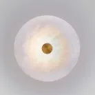 Светодиодный настенный светильник с мраморным рассеивателем Eurosvet 40341 LED латунь a066531