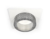 Комплект встраиваемого светильника с композитным хрусталем Ambrella light XC6520040 Techno