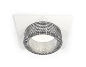 Комплект встраиваемого светильника с композитным хрусталем Ambrella light XC6520040 Techno