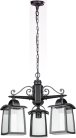 Уличный светильник подвесной Oasis Light 27370Cl 3 02 Bl FRANKFURT I