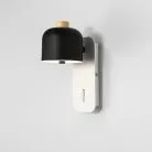 Бра STILLE Цвет плафона черный, крепления белый. Холодный свет Lampatron 1937-25303