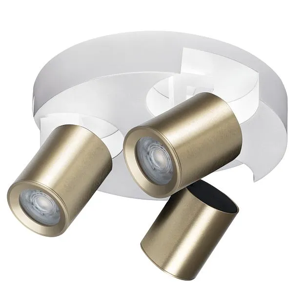 Настенный и потолочный светильник LAURIN EL-3O WG 3xGU10 Kanlux 38967