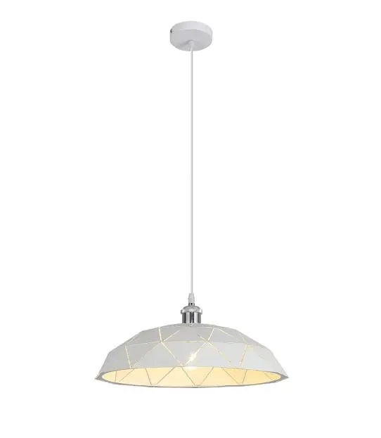 Подвесной светильник Lumina Deco LDP 8039-400 WT+CHR Grosetto Подвесной светильник Lumina Deco LDP 8039-400 WT+CHR Grosetto