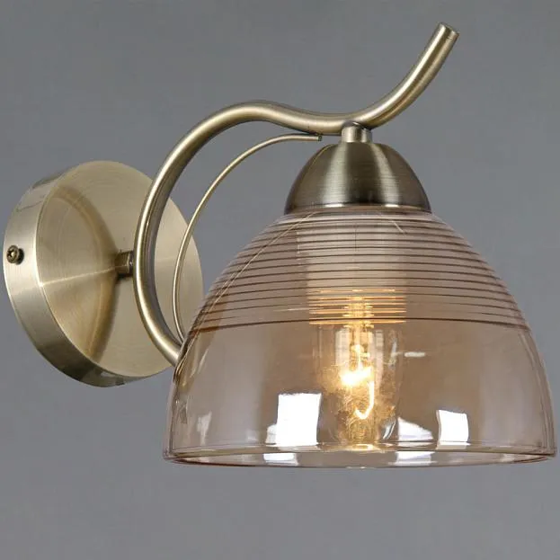 Бра ILLUMICO IL0733-1WSQ-25 AB AREZZO Бра ILLUMICO IL0733-1WSQ-25 AB AREZZO