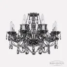 Люстра хрустальная Bohemia 1411/8+4/195 Ni M731