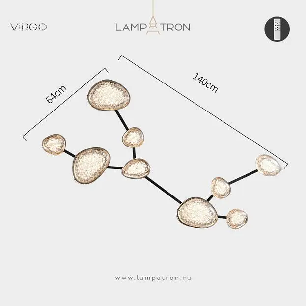 Бра EVIAN ZODIAC Модель Virgo (Дева) Lampatron 8417-23073 Бра EVIAN ZODIAC Модель Virgo (Дева) Lampatron 8417-23073