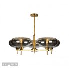Подвесная люстра iLamp 6607/5 GD Rivoli