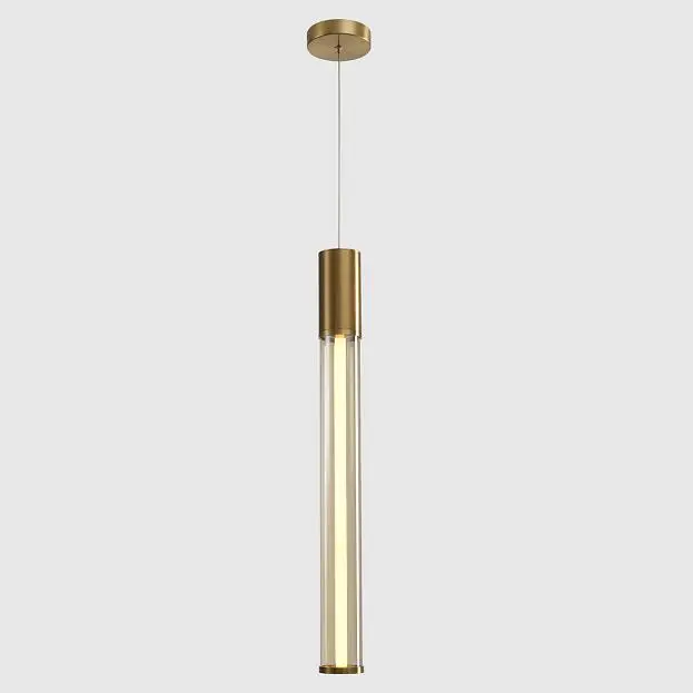 Светильник подвесной Crystal Lux LINEUP SP11W LED BRASS Светильник подвесной Crystal Lux LINEUP SP11W LED BRASS