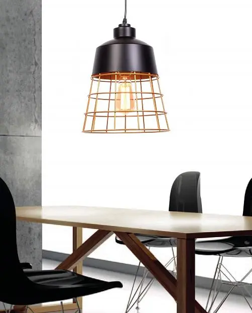 Подвесной светильник Lumina Deco LDP 7933 BK Bagsy Подвесной светильник Lumina Deco LDP 7933 BK Bagsy
