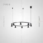 Кольцевые люстры и светильники FARLAND RING Тип B Lampatron 6827-18762