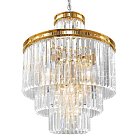 Подвесная люстра RH Odeon Chandelier Four Gold 50  ImperiumLoft 156926-22 40.2944-2