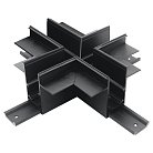 Соединитель Х-образный к 509227(P)/509237P ЧЕРНЫЙ Lightstar 509287P Uno Pro