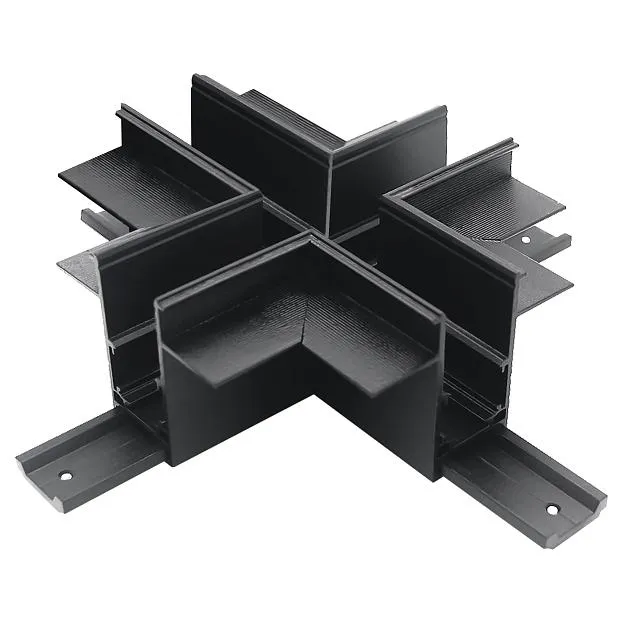 Соединитель Х-образный к 509227(P)/509237P ЧЕРНЫЙ Lightstar 509287P Uno Pro