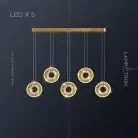 Готовая комбинация светильников GODIVA MORE 5 ламп Lampatron 4619-11678