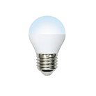Лампочка светодиодная Volpe LED-G45-9W/DW/E27/FR/NR картон