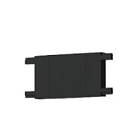 Коннектор ITALLINE IT09-9028 black